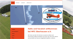 Desktop Screenshot of mfc-oberhausen.eu